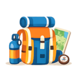 backpacking icon